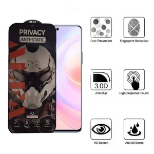 محافظ صفحه نمایش حریم شخصی اپیکوی مدل Alpha مناسب برای گوشی موبایل آنر Nova 9 Se/50 Se