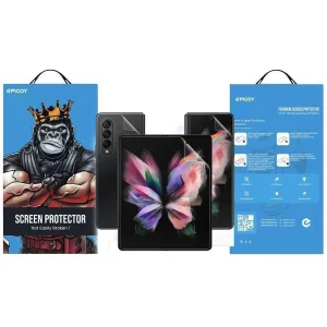 محافظ صفحه نمایش اپیکوی مدل Full Body 360 مناسب برای گوشی موبایل سامسونگ Galaxy Z Fold 5 به همراه محافظ پشت گوشی