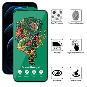 محافظ صفحه نمایش اپیکوی مدل Green Dragon ExplosionProof مناسب برای گوشی موبایل اپل iPhone 12 Pro Max