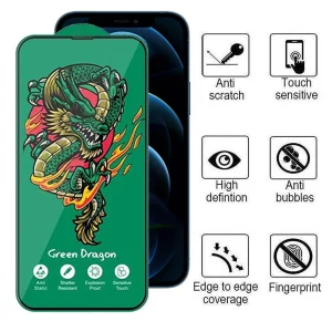 محافظ صفحه نمایش اپیکوی مدل Green Dragon ExplosionProof مناسب برای گوشی موبایل اپل iPhone 12 Pro Max