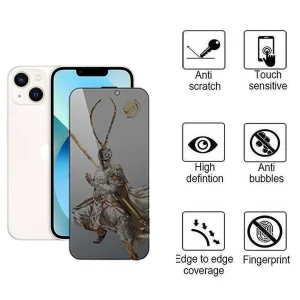 محافظ صفحه نمایش حریم شخصی اپیکوی مدل Black Myth Privacy مناسب برای گوشی موبایل اپل 14 / iPhone 16e  / 13 / 13 Pro