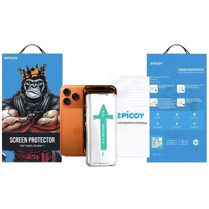 محافظ صفحه نمایش اپیکوی مدل Xundd Axe Easy install مناسب برای گوشی موبایل اپل iPhone 17 Pro / 17 / 16 Pro