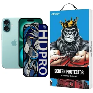 محافظ صفحه نمایش اپیکوی مدل Lion HD Pro مناسب برای گوشی موبایل اپل  iPhone 17 Pro / 17 / 16 Pro