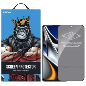 محافظ صفحه نمایش حریم شخصی اپیکوی مدل PvSight مناسب برای گوشی موبایل شیائومی Poco X4 Pro 5G