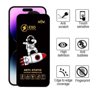 محافظ صفحه نمایش اپیکوی مدل Spaceship مناسب برای گوشی موبایل اپل iPhone 14 pro max / 16 Plus / 15 plus