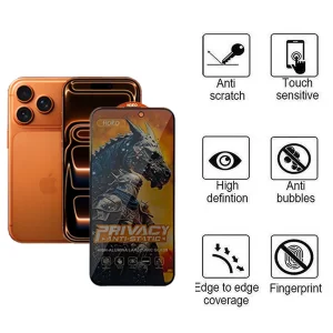 محافظ صفحه نمایش حریم شخصی اپیکوی مدل Knight Privacy مناسب برای گوشی موبایل اپل iPhone 17 Pro / 17 / 16 Pro