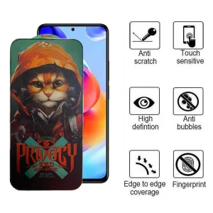محافظ صفحه نمایش حریم شخصی اپیکوی مدل Privacy Hoodie Cat مناسب برای گوشی موبایل شیائومی Redmi Note 11 Pro Plus 5G (China) /  Note 11 Pro Plus 5G (India) / Note 11 Pro 5G (China) / Note 11 Pro 4G-5G