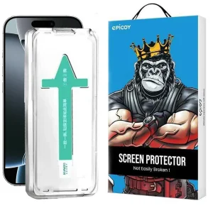 محافظ صفحه نمایش اپیکوی مدل Xundd Axe Easy install مناسب برای گوشی موبایل اپل iPhone 16 Pro