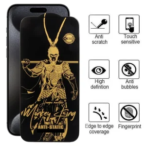 محافظ صفحه نمایش اپیکوی مدل Wukong ESD مناسب برای گوشی موبایل اپل  iPhone 15 Pro