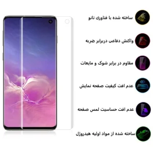 محافظ صفحه نمایش اپیکوی مدل Hydrogel مناسب برای گوشی موبایل سامسونگ Galaxy S10