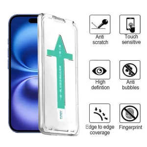 محافظ صفحه نمایش اپیکوی مدل Xundd Axe Easy install مناسب برای گوشی موبایل اپل iPhone 16 / iPhone 15