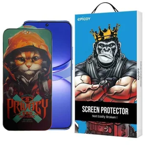 محافظ صفحه نمایش حریم شخصی اپیکوی مدل Privacy Hoodie Cat مناسب برای گوشی موبایل هوآوی Nova 12s / Nova 12i / Pura 70 Pro / Pura 70 Ultra