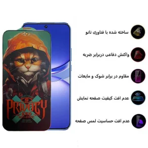 محافظ صفحه نمایش حریم شخصی اپیکوی مدل Privacy Hoodie Cat مناسب برای گوشی موبایل هوآوی Nova 12s / Nova 12i / Pura 70 Pro / Pura 70 Ultra