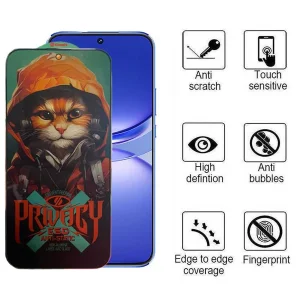 محافظ صفحه نمایش حریم شخصی اپیکوی مدل Privacy Hoodie Cat مناسب برای گوشی موبایل هوآوی Nova 12s / Nova 12i / Pura 70 Pro / Pura 70 Ultra