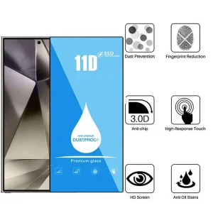 محافظ صفحه نمایش 11D اپیکوی مدل Blue ESD مناسب برای گوشی موبایل سامسونگ Galaxy S24 Ultra