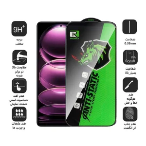 محافظ صفحه نمایش اپیکوی مدل Rhino Robixمناسب برای گوشی موبایل شیائومی Redmi Note 12 Pro Plus /Note 12 Turbo /Note 12 Pro 4G/5G /Note 12 4G/5G /Note 12 (china)