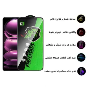محافظ صفحه نمایش اپیکوی مدل Rhino Robixمناسب برای گوشی موبایل شیائومی Redmi Note 12 Pro Plus /Note 12 Turbo /Note 12 Pro 4G/5G /Note 12 4G/5G /Note 12 (china)