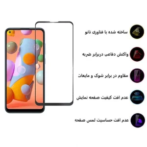 محافظ صفحه نمایش سرامیکی اپیکوی مدل CR7 مناسب برای گوشی موبایل سامسونگ Galaxy A11