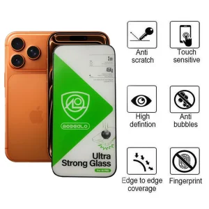 محافظ صفحه نمایش اپیکوی مدل Ultra Strong Glass مناسب برای گوشی موبایل اپل iPhone 17 Pro / 17 / 16 Pro