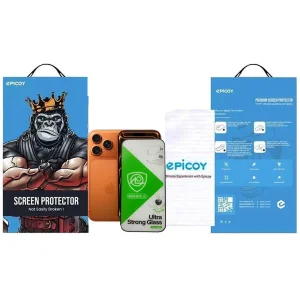 محافظ صفحه نمایش اپیکوی مدل Ultra Strong Glass مناسب برای گوشی موبایل اپل iPhone 17 Pro / 17 / 16 Pro