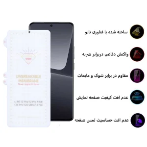 محافظ صفحه نمایش اپیکوی مدل Hydrogel مناسب برای گوشی موبایل شیائومی 13 Pro / Mi 13 Pro / 12 Pro / Mi 12 Pro / Mi 12s Pro / Mi 12s Ultra