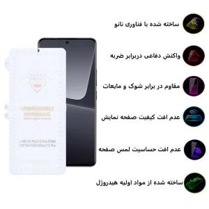 محافظ صفحه نمایش اپیکوی مدل Hydrogel مناسب برای گوشی موبایل شیائومی 13 Pro / Mi 13 Pro / 12 Pro / Mi 12 Pro / Mi 12s Pro / Mi 12s Ultra