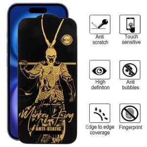 محافظ صفحه نمایش اپیکوی مدل Wukong ESD مناسب برای گوشی موبایل اپل  iPhone 14 Pro Max/15 Plus/16 Plus
