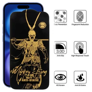 محافظ صفحه نمایش اپیکوی مدل Wukong ESD مناسب برای گوشی موبایل اپل  iPhone 14 Pro Max/15 Plus/16 Plus