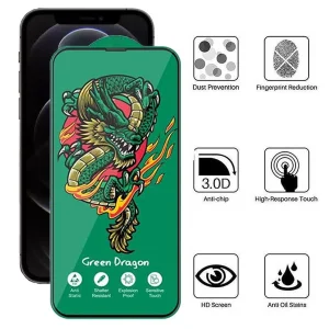 محافظ صفحه نمایش اپیکوی مدل Green Dragon ExplosionProof مناسب برای گوشی موبایل اپل iPhone 12/ 12 Pro