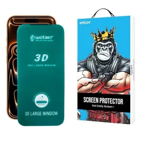 محافظ صفحه نمایش اپیکوی مدل Wotaer 3D Large Window مناسب برای گوشی موبایل اپل iPhone 17 Pro Max