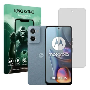 محافظ صفحه نمایش شفاف کینگ کونگ مدل Tough مناسب برای گوشی موبایل موتورولا Moto E15