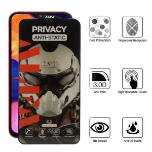 محافظ صفحه نمایش حریم شخصی اپیکوی مدل Alpha مناسب برای گوشی موبایل سامسونگ Galaxy A10