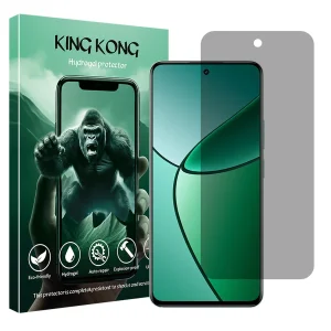 محافظ صفحه نمایش حریم شخصی کینگ کونگ مدل Tough مناسب برای گوشی موبایل ریلمی 12 Plus