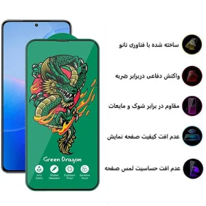محافظ صفحه نمایش اپیکوی مدل Green Dragon ExplosionProof مناسب برای گوشی موبایل شیائومی Redmi K70 Pro/ Redmi K70 / Redmi K70E