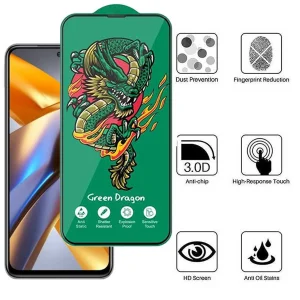 محافظ صفحه نمایش اپیکوی مدل Green Dragon ExplosionProof مناسب برای گوشی موبایل شیائومی Poco M5s 4G/ M4 Pro 4G/ Redmi Note 11 4G/Global/ Note 10 4G