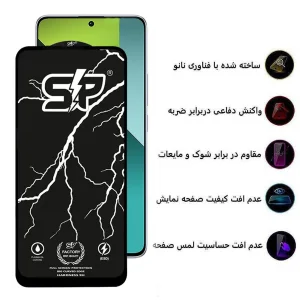 محافظ صفحه نمایش اپیکوی مدل SP Factory مناسب برای گوشی موبایل شیائومی  Redmi Note 13 Pro 4G/5G / Note 13 4G/5G /  Note 13R Pro