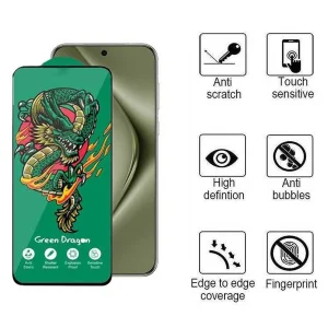 محافظ صفحه نمایش اپیکوی مدل Green Dragon ExplosionProof مناسب برای گوشی موبایل هوآوی Pura 70 Pro/ Pura 70 Ultra / Nova 12S/ Nova 12i