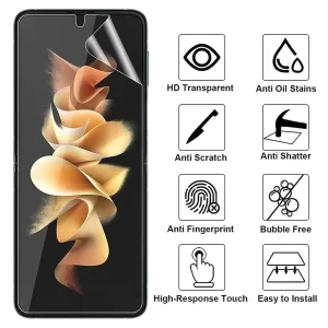محافظ صفحه نمایش و پشت گوشی اپیکوی مدل Hydrogel مناسب برای گوشی موبایل سامسونگ Galaxy Z Flip 7