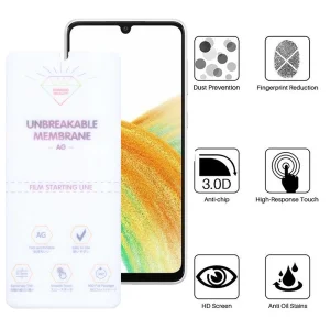 محافظ صفحه نمایش مات اپیکوی مدل Hydrogel-Matte مناسب برای گوشی موبایل سامسونگ Galaxy A33 /A32 4G/A31/A30S/A22 4G/A30/A50/A50s/A40s/A20/M32 4G/M30s/F41/F22