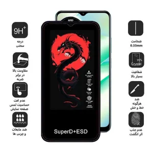 محافظ صفحه نمایش اپیکوی مدل Dragon ESD مناسب برای گوشی موبایل ریلمی C33 / C30 / C21Y / C21 / C15 / C11 / C3 / 5