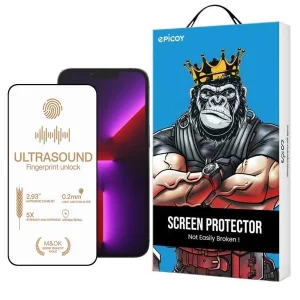محافظ صفحه نمایش اپیکوی مدل UltraSound مناسب برای گوشی موبایل اپل iPhone 13 Pro Max /14 plus
