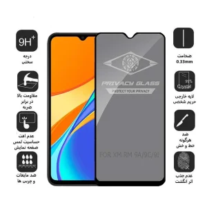 محافظ صفحه نمایش حریم شخصی اپیکوی مدل PvSight مناسب برای گوشی موبایل شیائومی Redmi 9A/ Redmi 9C/ Redmi 9i