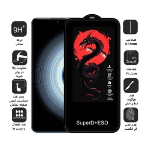 محافظ صفحه نمایش اپیکوی مدل Dragon ESD مناسب برای گوشی موبایل شیائومی Redmi K50 Ultra / K50 Pro / K50 Gaming / K50
