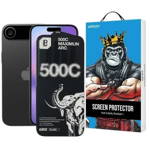 محافظ صفحه نمایش اپیکوی مدل 500C Maximum ARC مناسب برای گوشی موبایل اپل iPhone 17 Air
