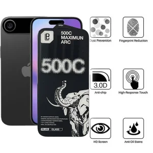 محافظ صفحه نمایش اپیکوی مدل 500C Maximum ARC مناسب برای گوشی موبایل اپل iPhone 17 Air