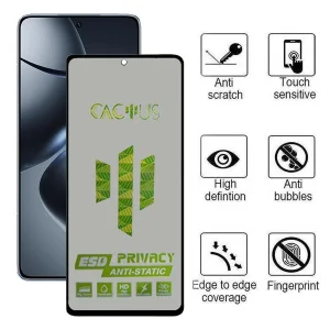 محافظ صفحه نمایش حریم شخصی اپیکوی مدل Cactus-ESD-Privacy مناسب برای گوشی موبایل شیائومی F7  Ultra /F7 Pro /Redmi Note 14s
