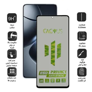 محافظ صفحه نمایش حریم شخصی اپیکوی مدل Cactus-ESD-Privacy مناسب برای گوشی موبایل شیائومی F7  Ultra /F7 Pro /Redmi Note 14s