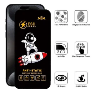 محافظ صفحه نمایش اپیکوی مدل Spaceship مناسب برای گوشی موبایل اپل iPhone 15 Pro