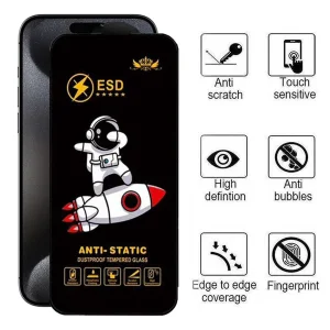 محافظ صفحه نمایش اپیکوی مدل Spaceship مناسب برای گوشی موبایل اپل iPhone 15 Pro