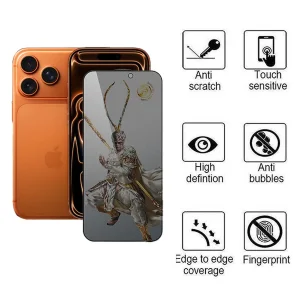 محافظ صفحه نمایش حریم شخصی اپیکوی مدل Black Myth Privacy مناسب برای گوشی موبایل اپل iPhone 17 Pro Max